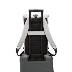 Horizn Studios SoFo Rolltop Backpack - Light Quartz Grey -Berühmtes Gepäck Geschäft 1048233 4260663841402 SoFo Rolltop Light Quartz Grey TrolleyBack 1920x1920