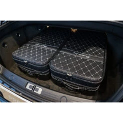 Bentley Continental GT Cabrio 2011-2018 (EU) 5-tlg. Kofferset Kofferraum -Berühmtes Gepäck Geschäft 1048478 DSC02733