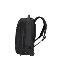 Samsonite LITEPOINT LAPT. BACKPACK/WH 17.3" - Black -Berühmtes Gepäck Geschäft 1049124 134551 1041 LITEPOINT lapt BACKPACKWH 173 SIDE