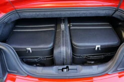 Ford Mustang VI Cabrio Ab 2014 (EU-Version) - 3-tlg. Kofferset Kofferraum - Schwarze Naht -Berühmtes Gepäck Geschäft 1050164 3 42