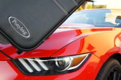 Ford Mustang VI Cabrio Ab 2014 (EU-Version) - 3-tlg. Kofferset Kofferraum - Schwarze Naht -Berühmtes Gepäck Geschäft 1050164 5 42