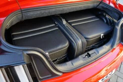 Ford Mustang VI Cabrio Ab 2014 (EU-Version) - 3-tlg. Kofferset Kofferraum - Schwarze Naht -Berühmtes Gepäck Geschäft 1050164 7 42