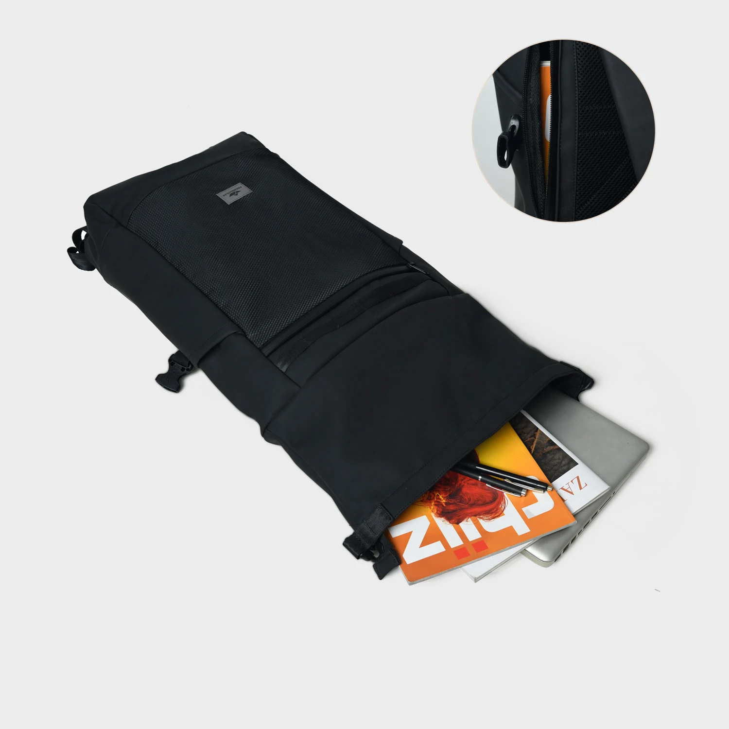 Backpack Bente PU Edition - Mattschwarz 7 Backpack Bente PU Edition - Mattschwarz – Bild 5