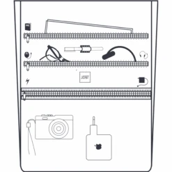 JOST MALMÖ Kurierrucksack - Cognac -Berühmtes Gepäck Geschäft 1051392 4506007 Malmoe 40