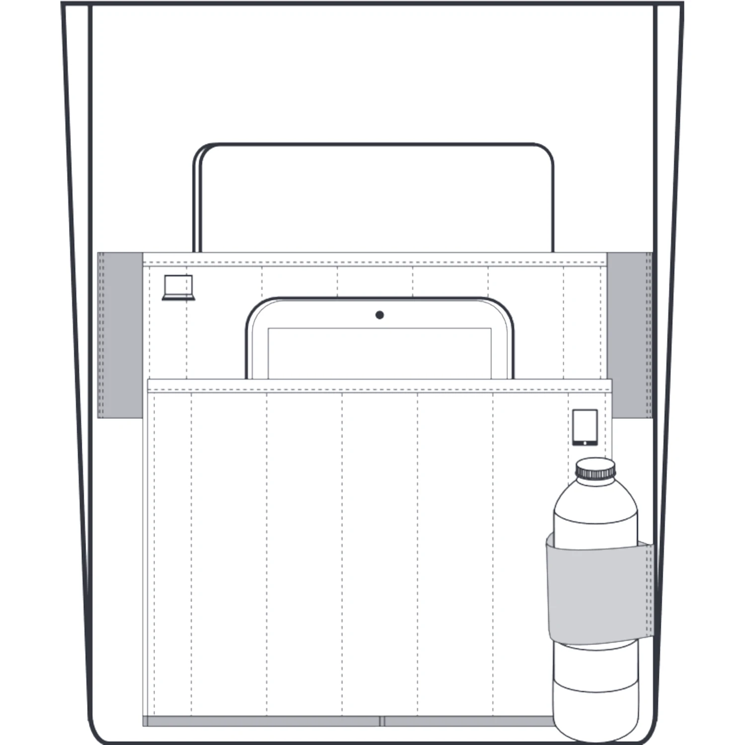 JOST STOCKHOLM Kurierrucksack - Schwarz 9 JOST STOCKHOLM Kurierrucksack - Schwarz – Bild 7