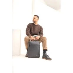 JOST STOCKHOLM Daypack Rucksack 2.0 - Schwarz -Berühmtes Gepäck Geschäft 1051440 4700001 Stockholm 12