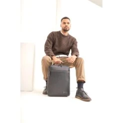 JOST STOCKHOLM Daypack Rucksack 2.0 - Schwarz -Berühmtes Gepäck Geschäft 1051440 4700001 Stockholm 13