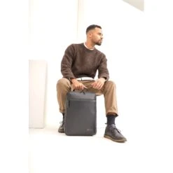 JOST STOCKHOLM Daypack Rucksack 2.0 - Schwarz -Berühmtes Gepäck Geschäft 1051440 4700001 Stockholm 14