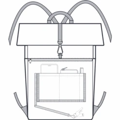 JOST TALLINN Kurierrucksack - Schwarz -Berühmtes Gepäck Geschäft 1051464 3565001 Tallinn 42