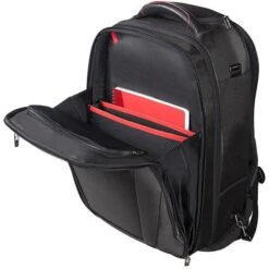 Samsonite Rucksacktrolley Mit 2 Rollen 17,3" RFID Pro-DLX5 28 Liter -Berühmtes Gepäck Geschäft 106362 1041 b2